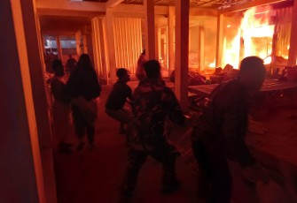Atasi kebakaran di pasar tradisional wilayah desa binaan 