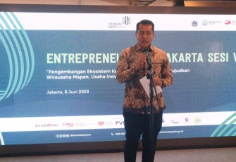 Asisten Deputi Pengembangan Ekosistem Bisnis Irwansyah Putra Panjaitan 