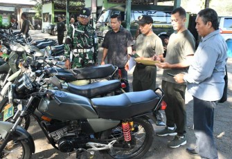 Pemeriksaan kelengkapan kendaraan 