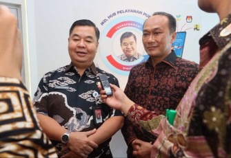 Dirjen Dukcapil Teguh Setyabudi bersama PJ Gubernur Sulbar Prof Zudan Arif Fakrulloh 