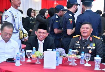 Gubernur Kepri Hadiri Upacara dan Syukuran HUT Bhayangkara ke-77