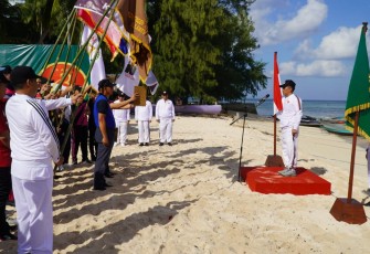 Kajati Sultra Dr Patris Yusrian Jaya saat membuka POR, Sabtu (8)7)