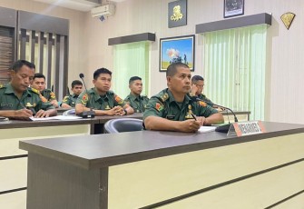 Pengarahan Itkostrad Secara Virtual di Menarmed 2 Kostrad, Selasa (11/7)