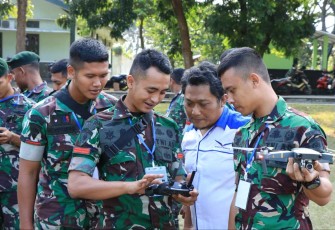 Pelatihan Drone Prajurit DIvif 2 Kostrad, Rabu (12/7)
