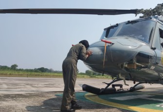Lettu Sri Utami Captain Pilot Helicopter Puspenerbal 