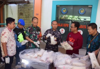 Lanudal Juanda gagalkan penyeludupan benih Lobster, Rabu (19/7)