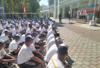 Pengenalan siswa baru di SMK Bani Muslim