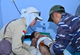 Baksos TNI AL sunatan massal 