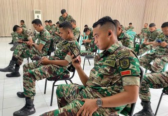 Test bahasa Inggris prajurit Menarmed 2 Kostrad, Jum'at (28/7)