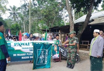 Pawai ta'aruf 10 Muharram di Kecamatan Dongko