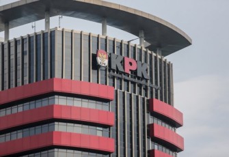 Ilustrasi gedung KPK RI di Jakarta 