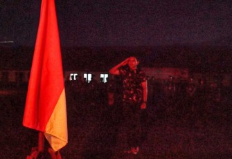 Renungan suci peserta bela negara di Korem 023/KS