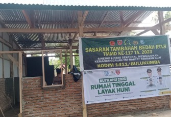 Pembangunan RTLH TMMD Kodim 1411/Bulukumba 