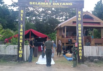 Persiapan menyambut tim Wasev dari Sterad