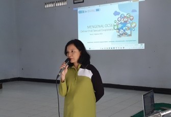 Persit KCK Cabang XX Dim 0806 Trenggalek Sosialisasi Stop Eksploitasi Anak