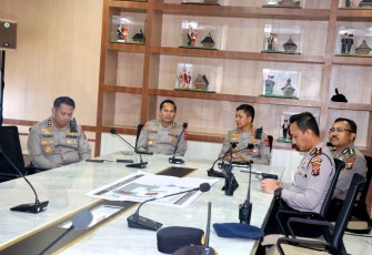 Rapat TFG Penanganan Unjuk Rasa di Kantor Gubernur Sumut, Selasa (8/8)