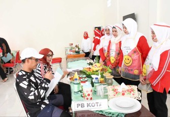 Lomba Tumpeng Persit Kodim 0802/Ponorogo, Jum'at (11/8)