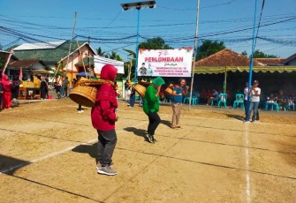 Semarak lomba HUT Kemerdekaan RI ke.78 di Kodim 0801/Pacitan, Minggu (13/8)