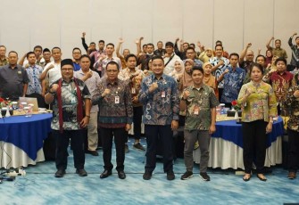 Rakor Kemendagri Evaluasi Kinerja Komisi Irigasi di Hotel The Aliante, Malang, Jum'at (25/8)