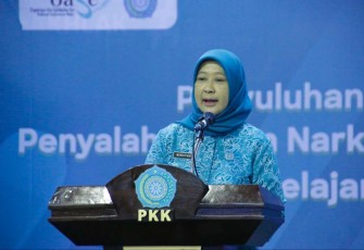 Ketua TP PKK DKI Jakarta Mirdiyanti Heru Budi Hartono 