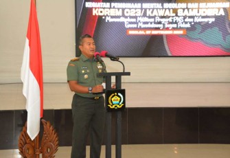 Danrem 023/KS Kolonel Inf Lukman Hakim 