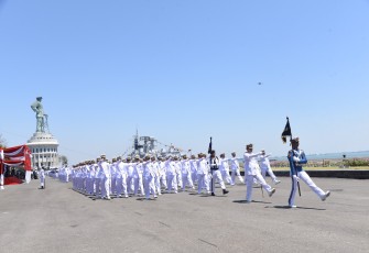  Upacara HUT ke-78 TNI Angkatan Laut