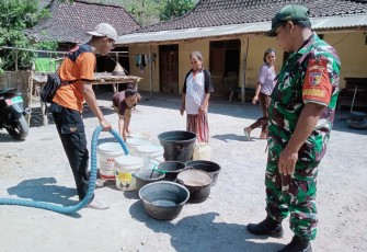 Dropping air bersih warga desa binaan