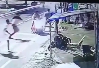 Pelaku begal terekam kamera CCTV
