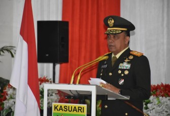 Pangdam Kasuari Mayjen TNI Ilyas Alamsyah,
