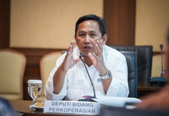 Deputi bidang Perkoperasian KemenkopUKM Ahmad Zabadi