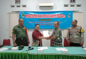 Penetapan dan Pengesahan RKPDes di Kecamatan Sawahan, Jum'at (6/10)