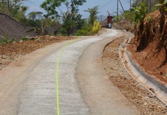 Akses Jalan Pertanian Desa Plangkrongan 