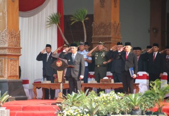 Upacara Peringatan Hari Jadi Ke-78 Jawa Timur