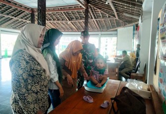 Posyandu balita wilayah binaan 