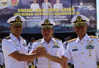 Sertijab Danguskamla Koarmada III, Jum'at (13/10)