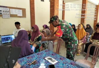 Pendampingan posyandu lansia di wilayah desa binaan 