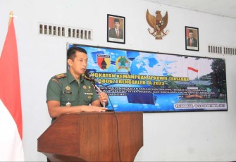 Dandim 0806/Trenggalek Letkol Kav Peddy Adi Prasetyo 