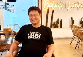 Wakil Ketua DPC Partai Gerindra Kabupaten Blitar Tomi Gandhi Sasongko