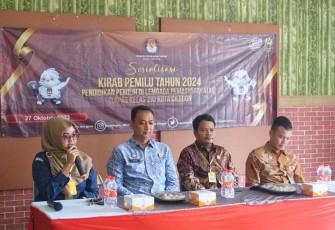 Sosialisasi Pemilu Warga Binaan Lapas Cilegon, Jum'at (27/10)