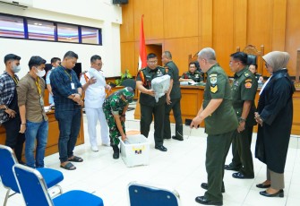Sidang lanjutan kasus pembunuhan berencana digelar terbuka untuk umum di Pengadilan Militer II-08 Jakarta, Jakarta Timur, Kamis (2/11/2023). 