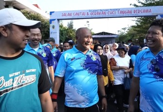 Jalan santai peringati HKN di Pati