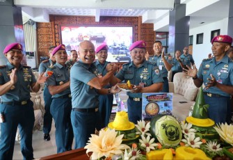 HUT Ke-78 Marinir TNI AL di Koarmada III Sorong, Rabu (15/11)
