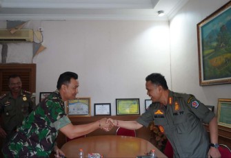 Silaturahmi bersama Kasatpol PP Denpasar, Selasa (28/11)
