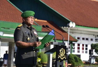 Upacara bendera peringati Hari Juang TNI AD di Akmil
