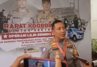 Dirlantas Polda Jatim Kombes Pol Komarudin 