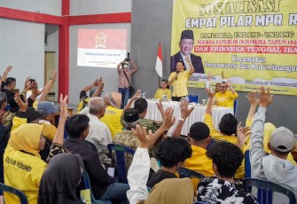 Bamsoet dalam Sosialisasi Empat Pilar MPR RI 