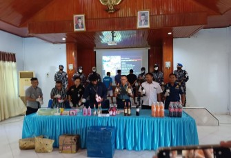 Lanal Tahuna Gagalkan Aksi Penyelundupan 