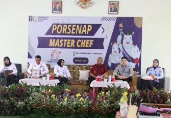 Kakanwil Kemenkumham Banten Tejo Harwanto hadiri Lomba Masterchef Inmates di Lapas Tangerang, Rabu (8/3)