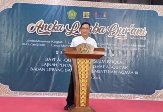 Kepala LPMQ Abdul Aziz Shidqi