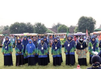 Tarhib Ramadhan TK Aisyiyah Kecamatan Ngemplak, Boyolali Jawa Tengah, Rabu (15/3)